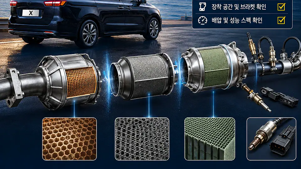 부산 올 뉴 카니발 자동차 촉매 택배구매 핵심 대상